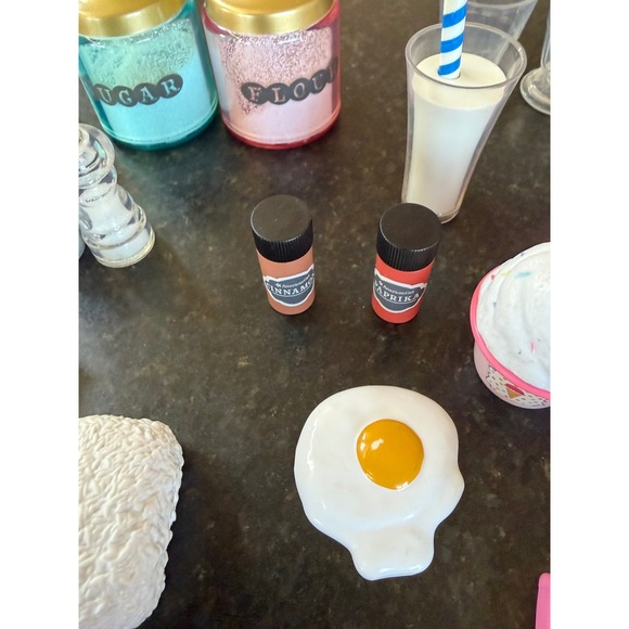 American girl doll lot kitchen accessories 49 pieces food pots cups plate plates - Picture 5 of 10